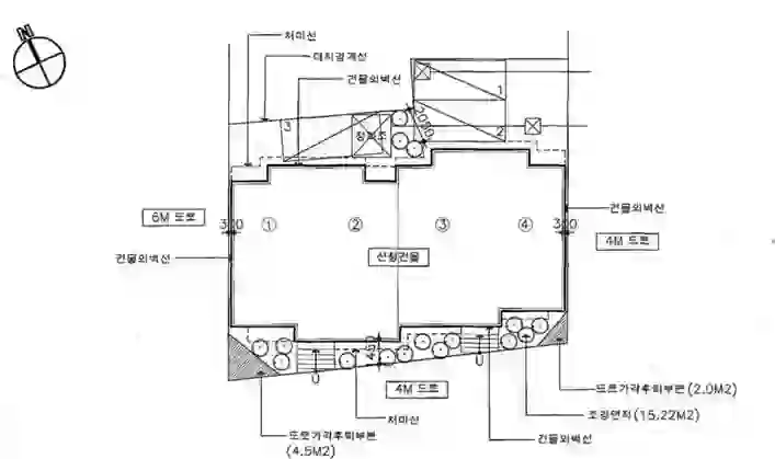 동산빌라 배치도 이미지